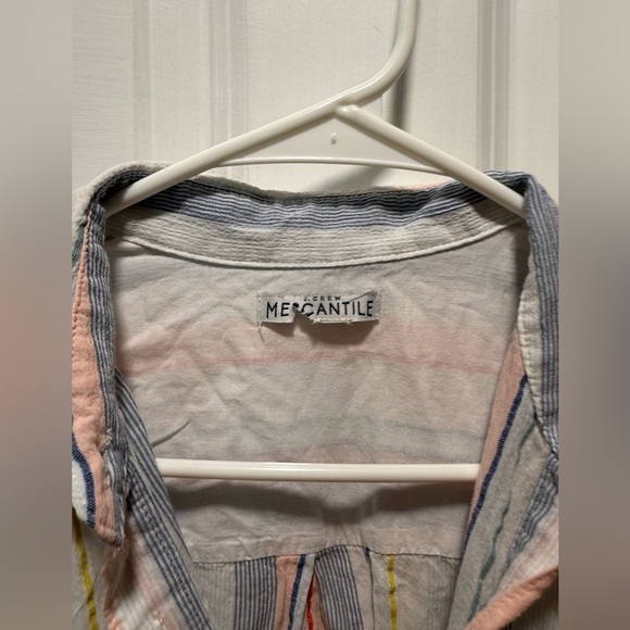 J Crew Seersucker Striped Dress​​ - Picture 4 of 6